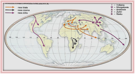 Wielkie prądy migracyjne do XV wieku